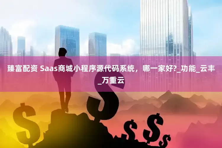 臻富配资 Saas商城小程序源代码系统，哪一家好?_功能_云丰_万重云
