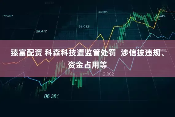 臻富配资 科森科技遭监管处罚  涉信披违规、资金占用等